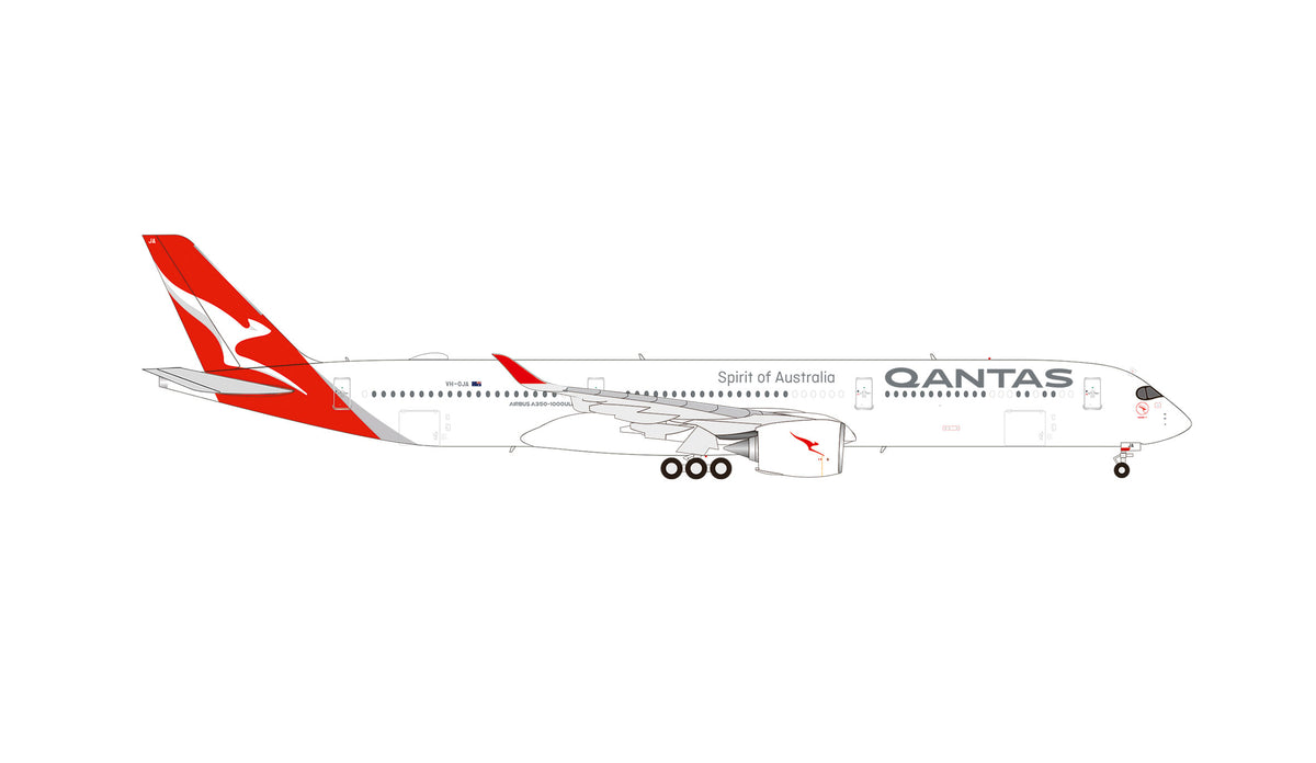 【予約商品】A350-1000ULR カンタス航空 「Project Sunrise」 1/200 (HE20260912) [574327]