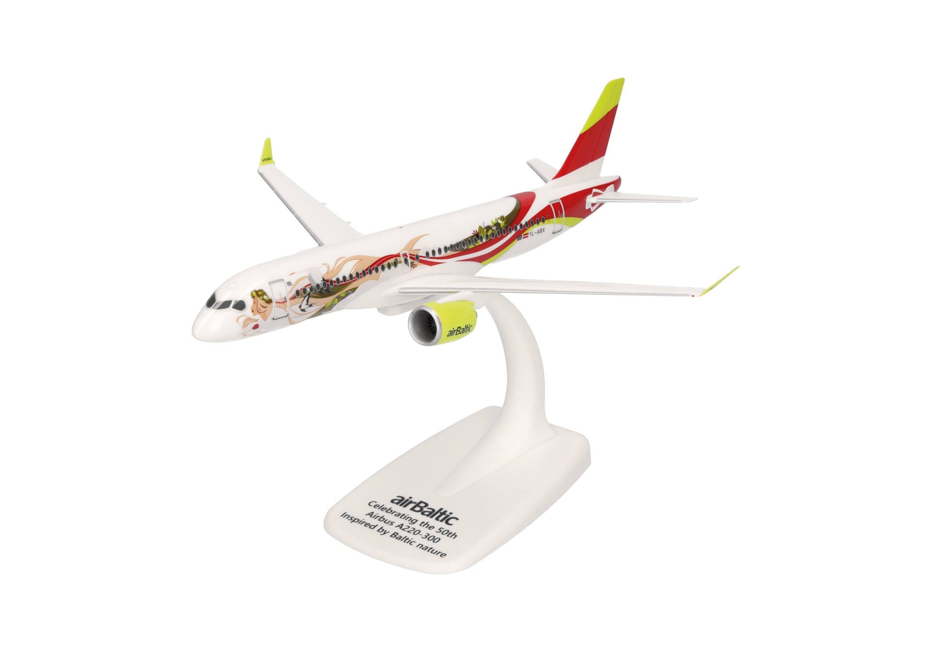 A220-300 エアバルティック 「50th A220」 YL-ABX 1/200 [614559]