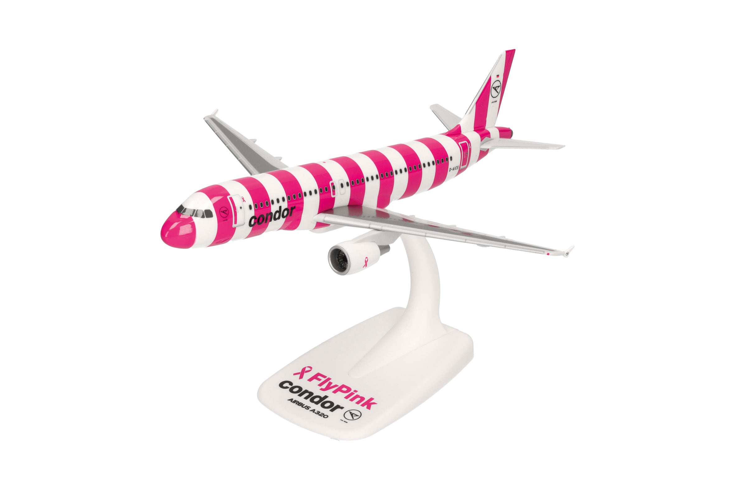 【予約商品】A320 コンドル航空 「FlyPink Plane」 D-AICS 1/200 (HE20260125) [614788]