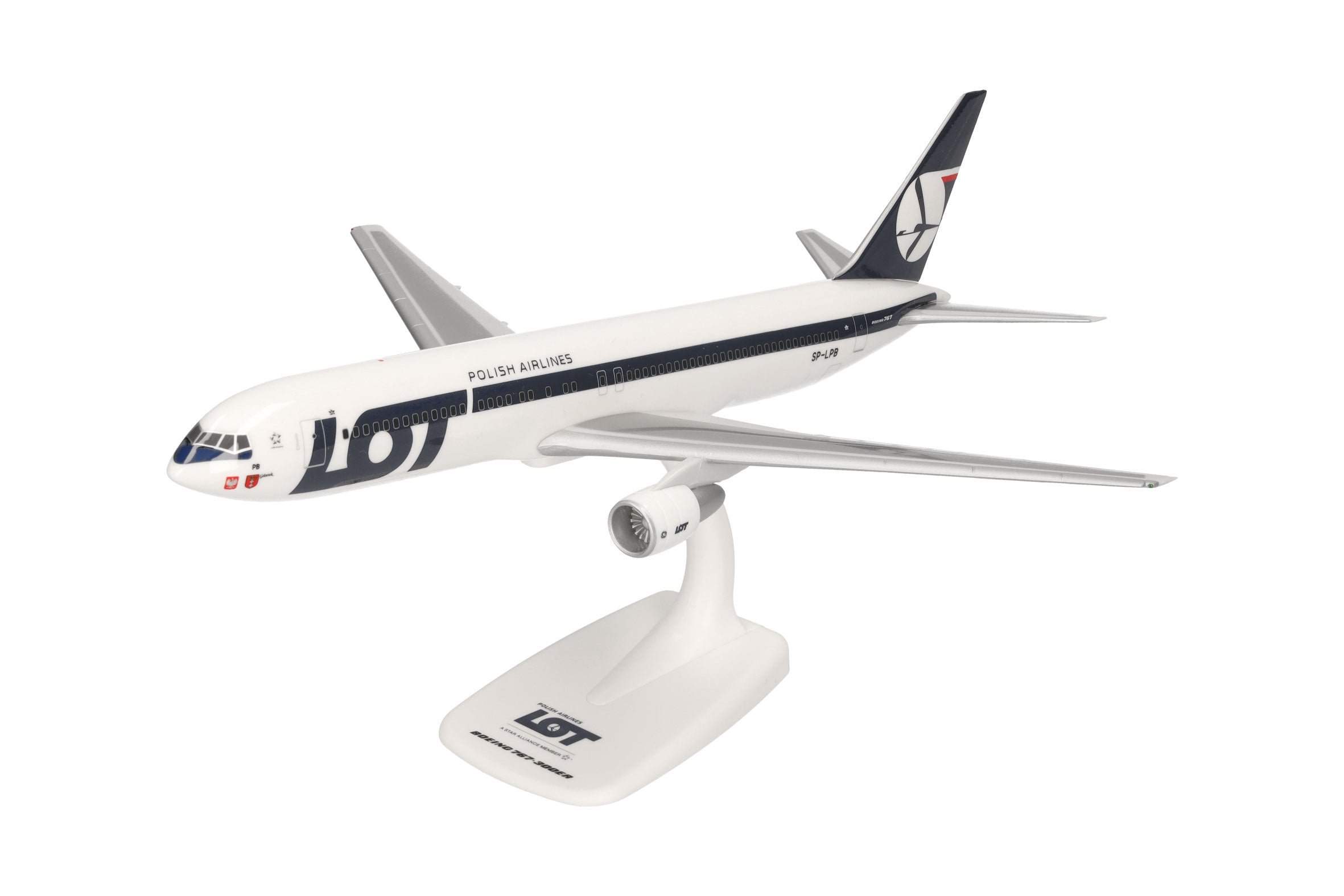 【予約商品】767-300 LOTポーランド航空 SP-LPB 1/200 (HE20260125) [614801]