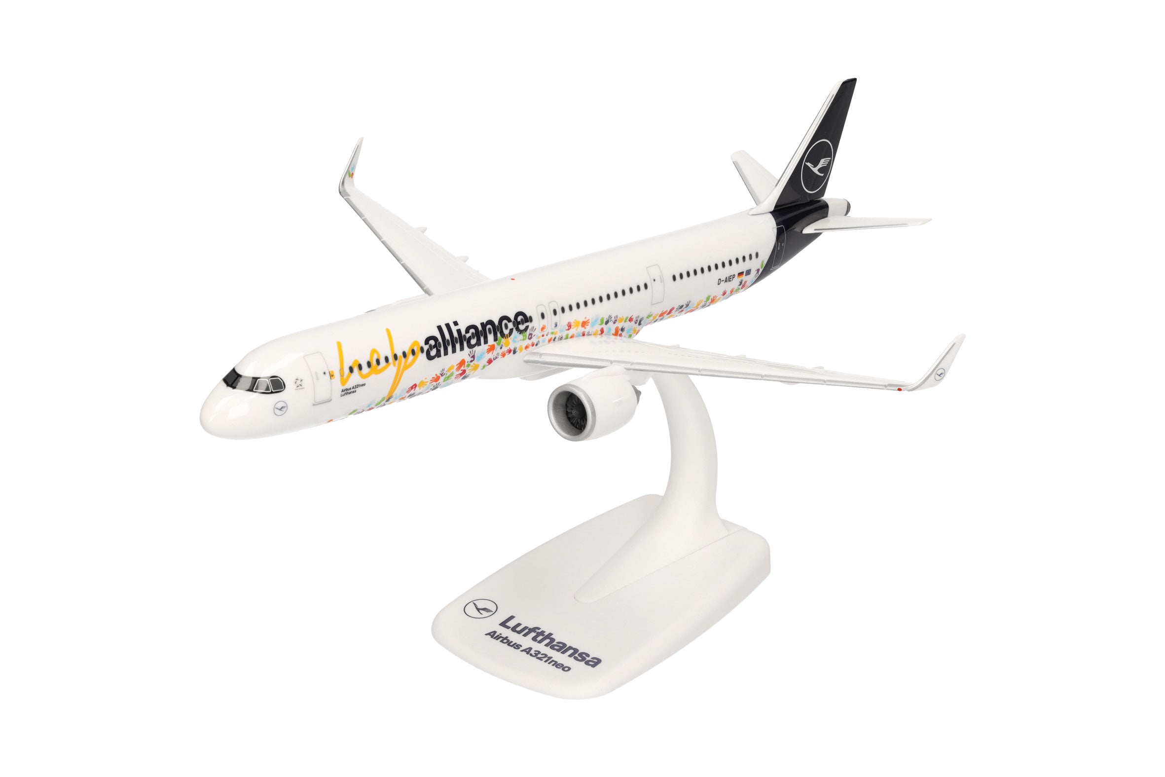 【予約商品】A321neo ルフトハンザ航空 「Help Alliance」 D-AIEP 1/200 (HE20260125) [614832]