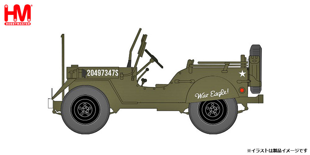 [Pre-order item] 1/4 ton military truck "George Patton" 1/72 (HM20240123) [HG4215] 