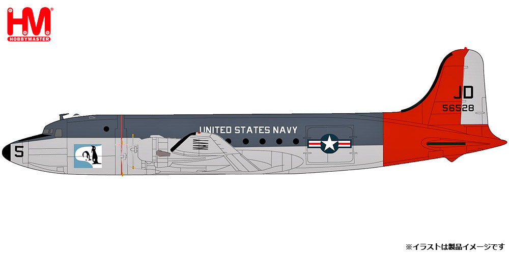 【予約商品】R5D-3 スカイマスター　アメリカ海軍 「ディープフリーズ作戦」  1/200 (HM20240107) [HL2026]