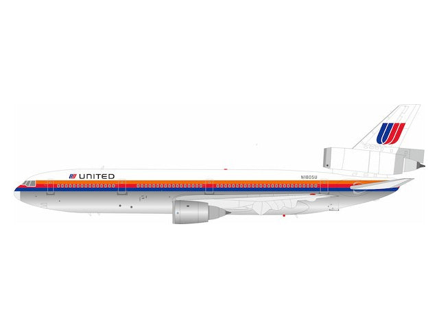 COLLECTOR'S FIND, RARE JFOX/ INFLIGHT 200 UNITED DC10-10-10