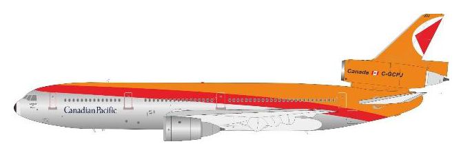 DC-10-30 カナディアンパシフィック航空 ※ポリッシュ仕上げ C-GCPJ 1/200 [IF103CP1025P]
