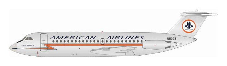 【予約商品】BAC111-400 アメリカン航空 ※ポリッシュ仕上げ N5025 1/200 (IF20241224) [IF111AA0525P]