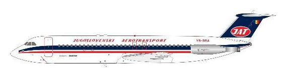 【予約商品】BAC1-11  JATユーゴスラビア航空  YR-BRA  1/200 (IF20250929) [IF111JA0525]