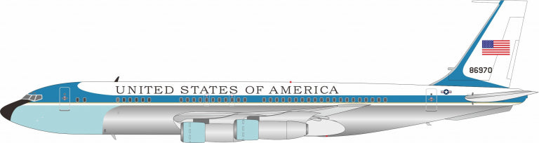 【予約商品】VC-137B (707-100B) アメリカ空軍 ※ポリッシュ仕上げ 58-6970 1/200 (IF20250806) [IF137USAF1025P]