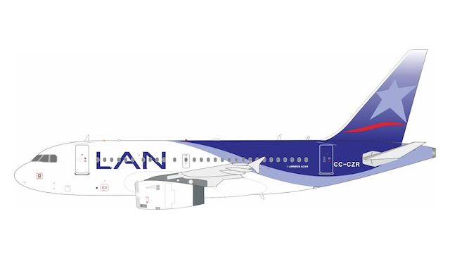 ※予約受付終了【予約商品】A318-100 LAN航空 CC-CZR 1/200 (IF20251105) [IF318LA1125]