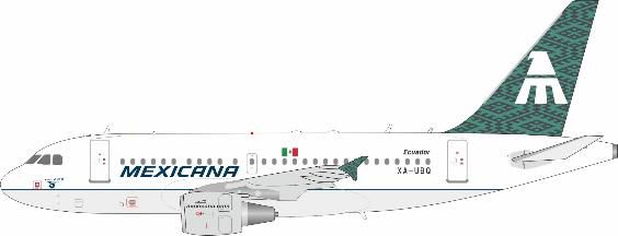 [Pre-order item] A318-100 Mexicana Airlines XA-UBQ 1/200 (IF20240719) [IF318MX0824] 