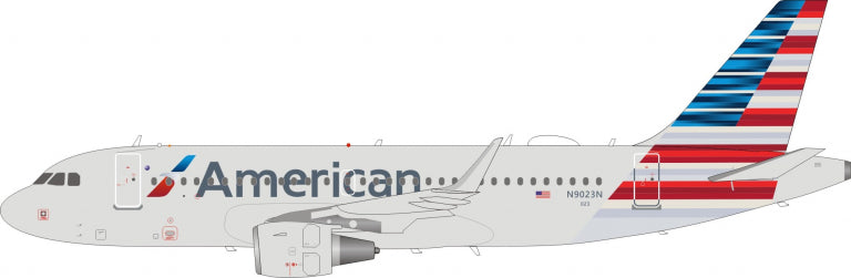 A319SL American Airlines N9023N 1/200 [IF319AA1122]