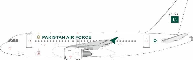 【予約商品】A319-100 パキスタン空軍 A-1102 1/200 (IF20260515)［IF319PAF102］