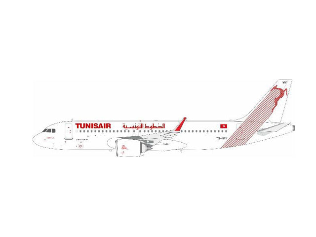 【予約商品】A320-200N チュニスエア TS-IMY 1/200 (IF20260627)［IF320TU0926］