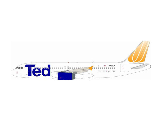 A320-200 Ted (ユナイテッド航空) N495UA 1/200 [IF320UA05R]