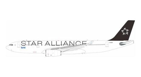 ※予約受付終了【予約商品】A330-200 BMI（ブリティッシュ・ミッドランド）「Star Alliance」 G-WWBM 1/200 (IF20251105) [IF332BMWBM]