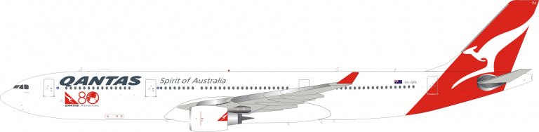 A330-300 Qantas Special Livery "80th Anniversary of International Flights" 2015 VH-QPA 1/200 [IF333QF0522]