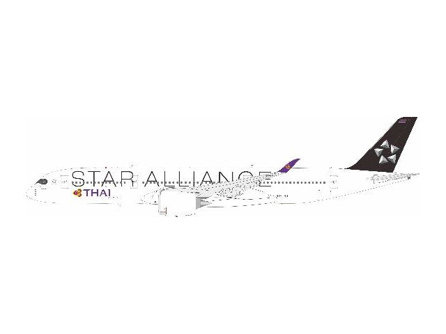 【予約商品】A350-900 タイ国際航空 「Star Alliance」  HS-THQ  1/200 (IF20240415) [IF359TG0624]