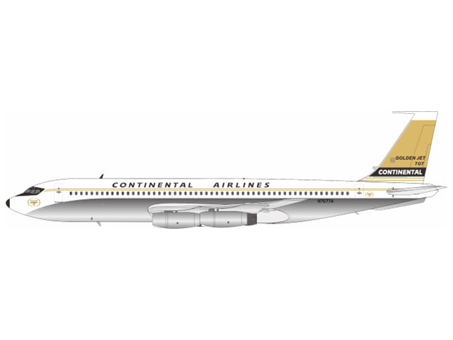 【予約商品】707-100 コンチネンタル航空 N70774 1/200 (IF20230923) [IF701CO0823]