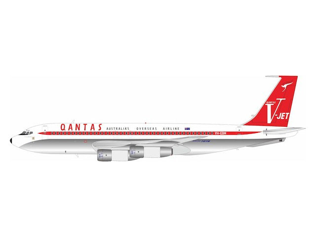 707-100 カンタス航空 「City of Launceston」 VH-EBM 1/200  [IF701QF1125P]