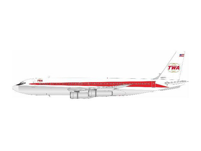 707-100B TWA Trans World Airlines N86741 Polished 1/200[IF701TW0823P] 