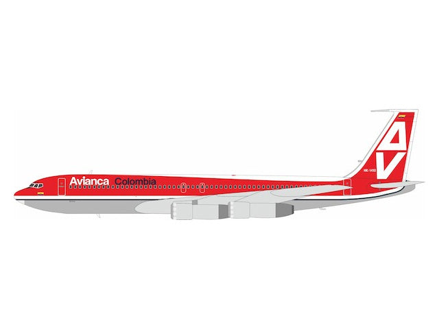 【予約商品】707-300B アビアンカ航空 ※ポリッシュ仕上げ HK-1410 1/200 (IF20250725) [IF707AV0225P]