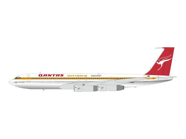 [Pre-order item] 707-300C Qantas "Last Flight" *Polished finish VH-EAG 1/200 (IF20241129) [IF707QF0125P] 