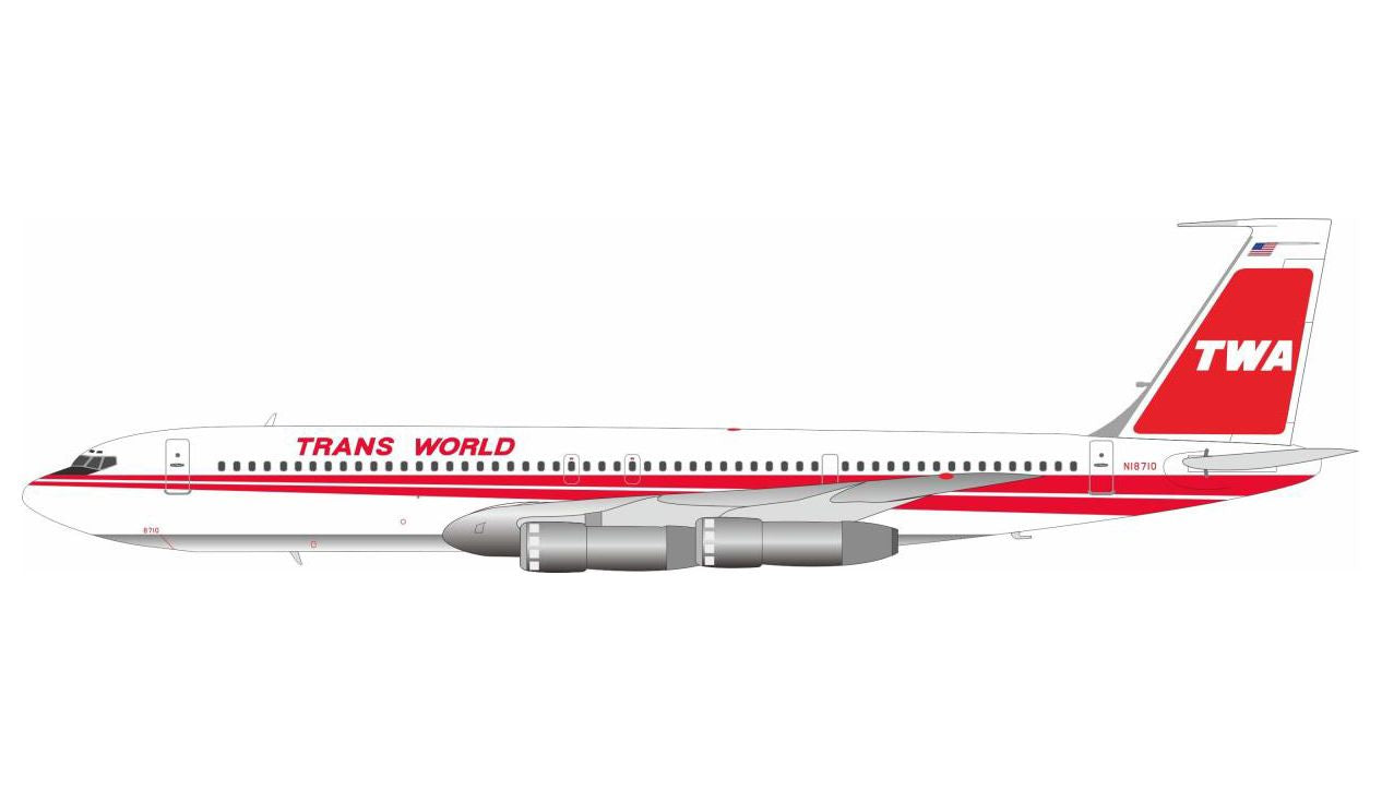 707-300B トランスワールド航空 N18710 1/200 [IF707TW0625]