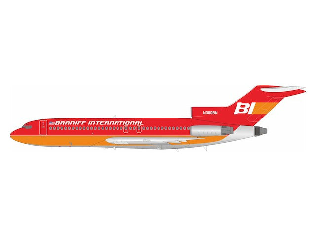 [Pre-order item] 727-100 Braniff Airlines N300BN 1/200 (IF20230701) [IF721BN0823] 