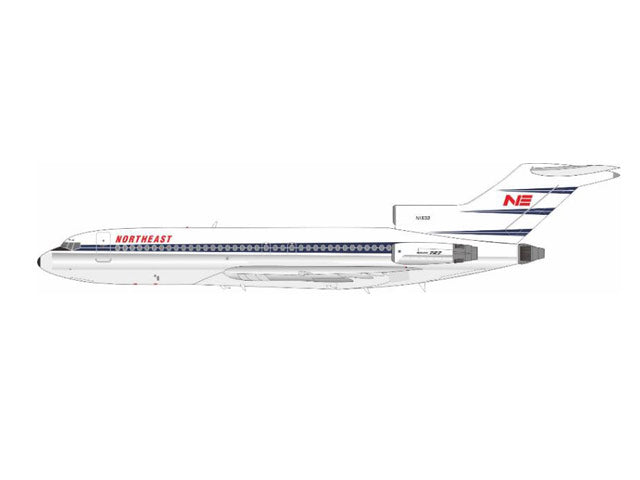 [Pre-order item] 727-100 Northeast Airlines *Polished finish N1632 1/200 (IF20241026) [IF721NE0924P] 