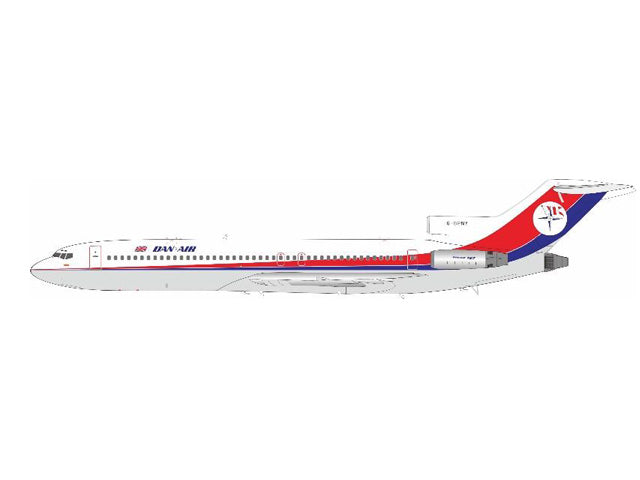 [Pre-order item] 727-200 Dan Air London G-BPNY 1/200 (IF20240913) [IF722DA0724] 