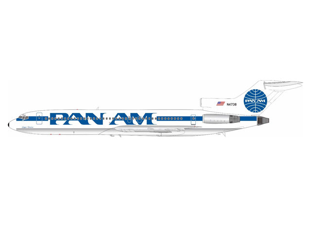 [Pre-order item] 727-200 Pan American Airways N4738 1/200 (IF20230429) [IF722PA0323P]