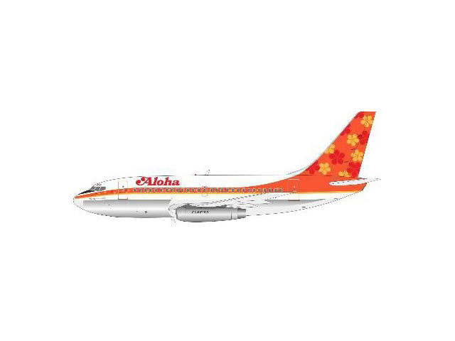 InFlight200 737-100 アロハ航空 ※ポリッシュ仕上げ N73717 1/200