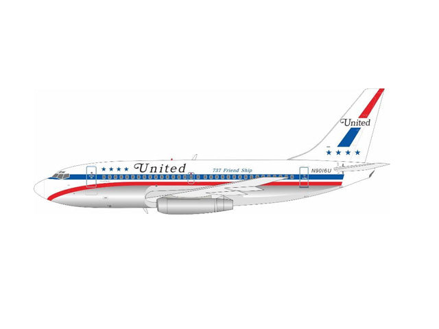 【予約商品】737-200 ユナイテッド航空 N9016U ※ポリッシュ仕上げ 1/200 (IF20241018) [IF732UA0724P]