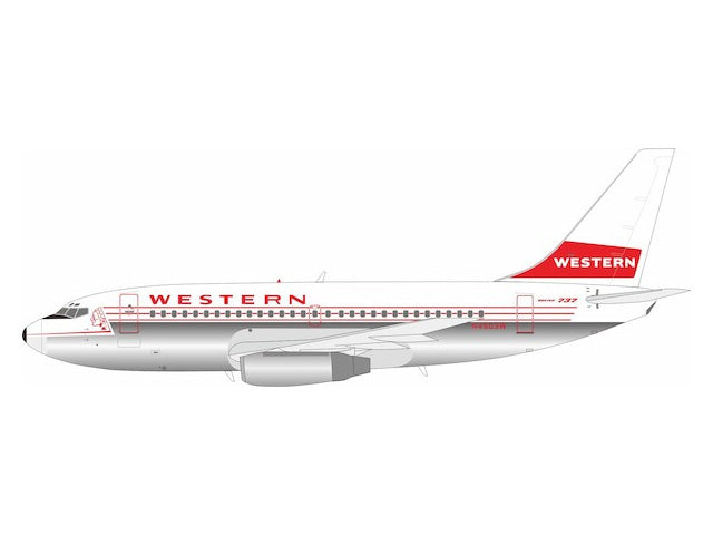 InFlight200 【予約商品】737-200 ウエスタン航空 ※ポリッシュ