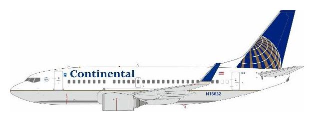 【予約商品】737 500 コンチネンタル航空 N16632 1/200 (IF20251118) [IF735CO0825]