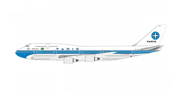 747-300 ヴァリグ・ブラジル航空 PP-VOB 1/200［IF743RG0426P］