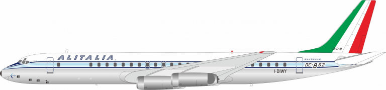 DC-8-62H アリタリア航空 ※ポリッシュ仕上げ I-DIWY 1/200 [IF862AZ0725P]