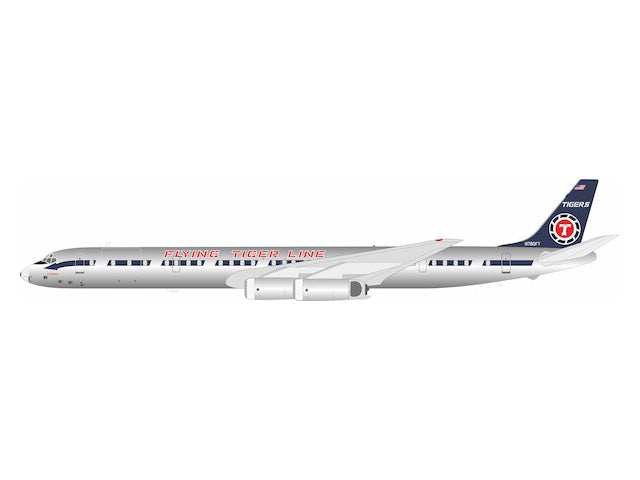 [Pre-order item] DC-8-63CF Flying Tiger Airlines N780FT 1/200 (IF20240809) [IF863FT1024PR] 