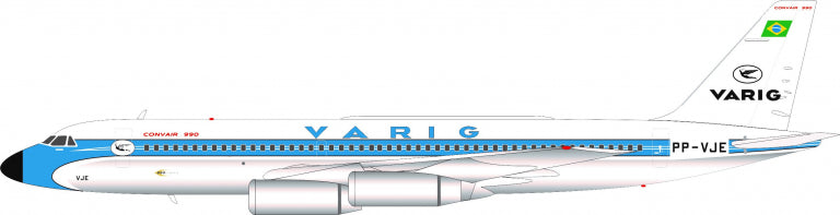 CV990 Varig Brazilian Airlines 1960s PP-VJE 1/200 [IF990VR0323P]