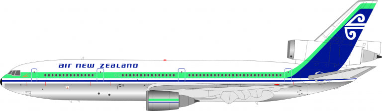 DC-10-30 エア・ニュージーランド 1970-1980年代 ZK-NZT 1/200 [IFDC10ZK0323P]