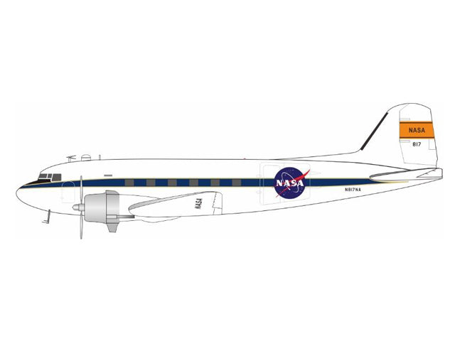 [Pre-order item] C-47H NASA National Aeronautics and Space Administration N817NA 1/200 (IF20240520) [IFDC3NASA817] 