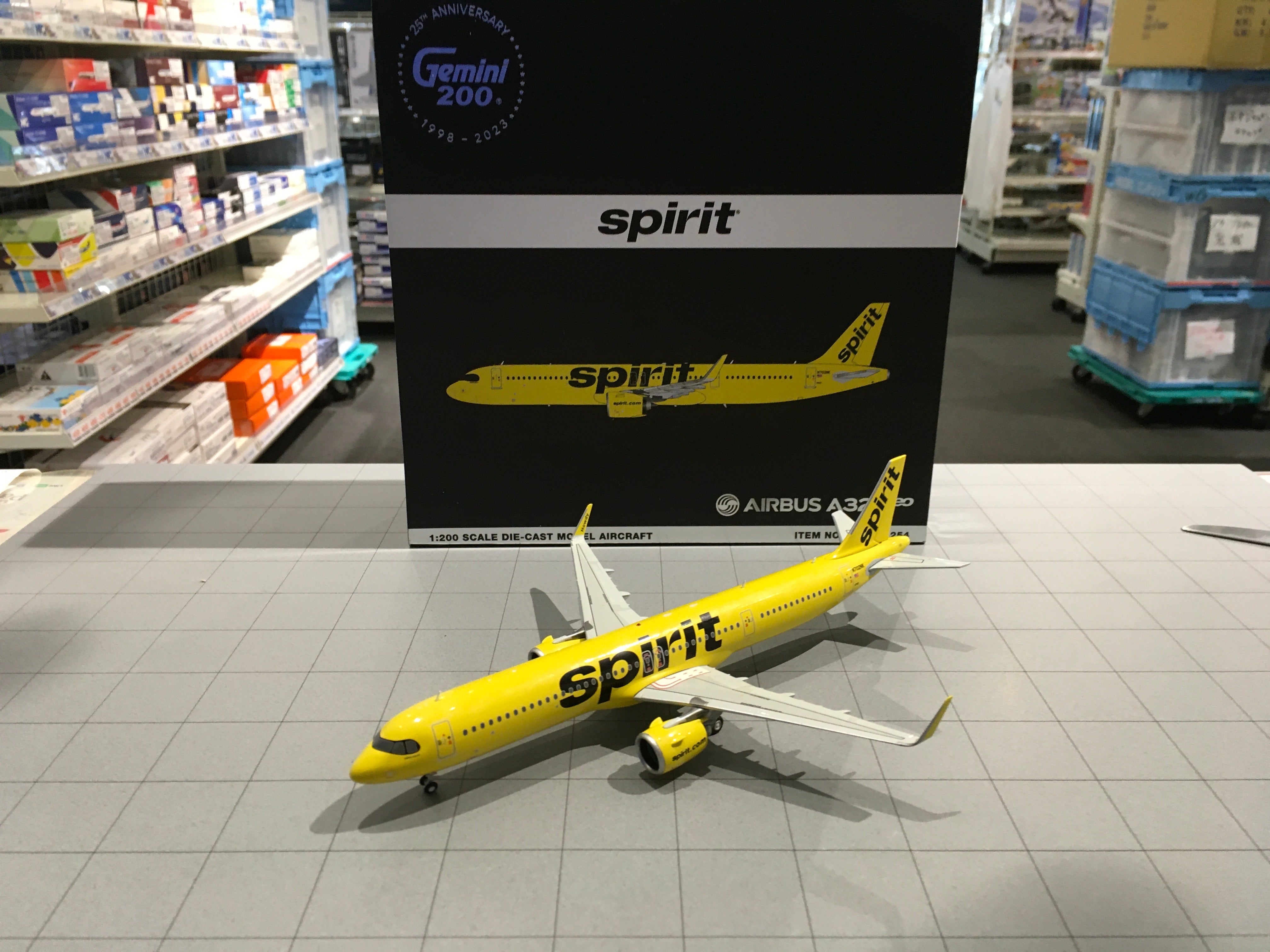 A321neo Spirit Airlines N702NK 1/200[G2NKS1254] 