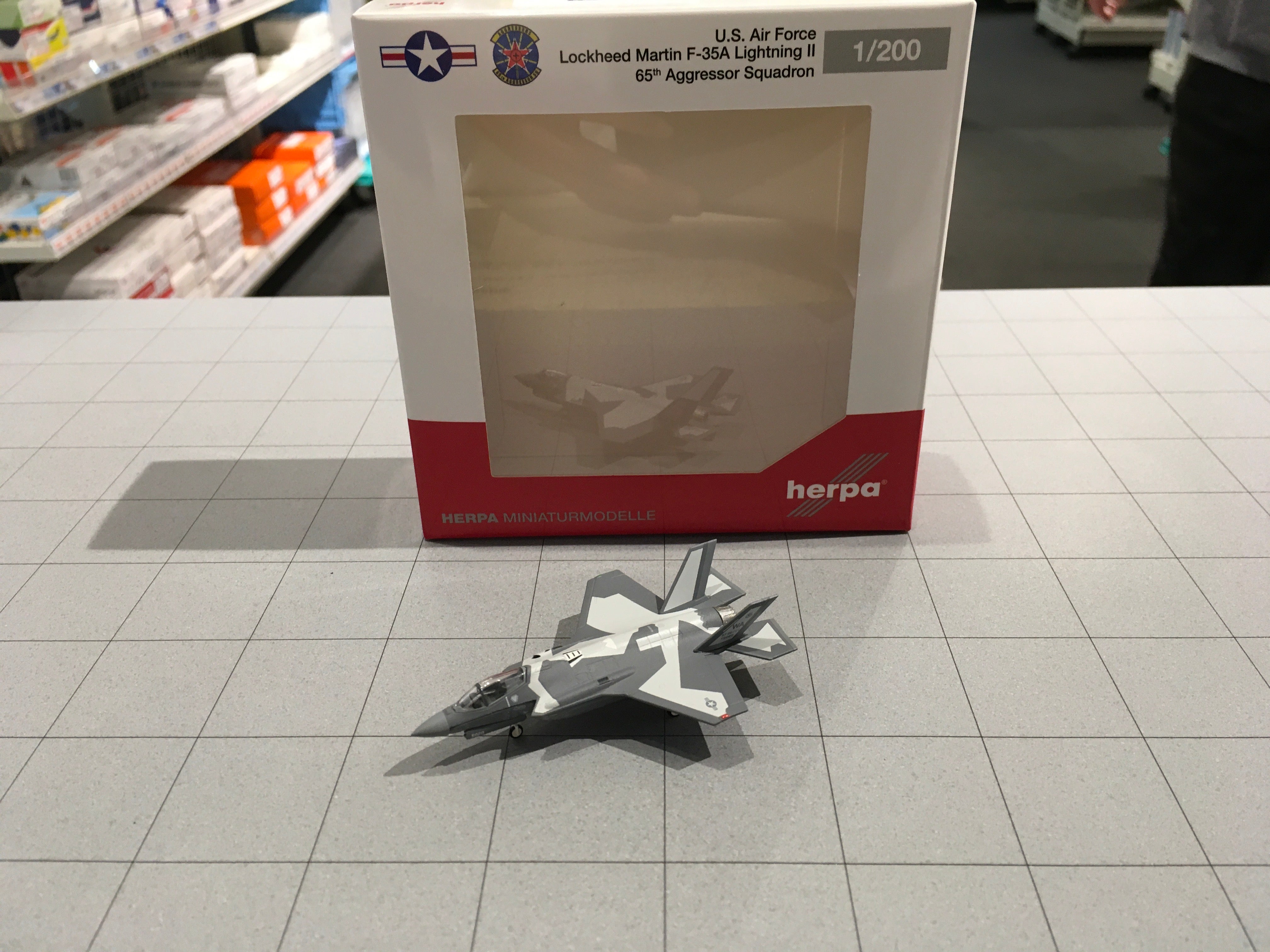 Herpa Wings F-35A アメリカ空軍 第65アグレッサー飛行隊 ネリス空軍