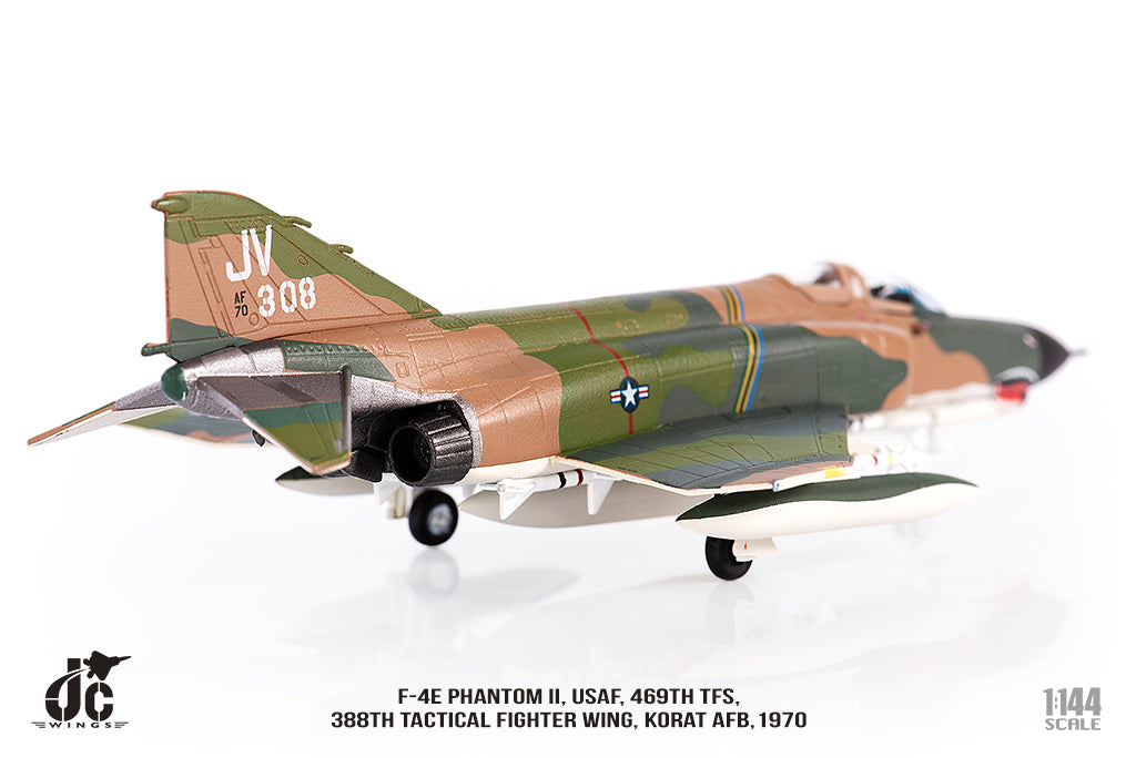 F-4E US Air Force 388th Tactical Fighter Wing 469th Tactical Fighter Squadron Korat Air Base, Thailand 1970 JV/#67-0308 "Betty Lou" 1/144 [JCW-144-F4-001] 