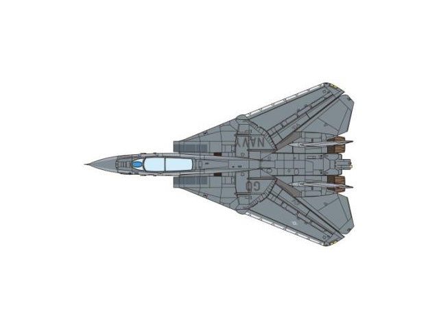 F-14D アメリカ海軍 第2戦闘飛行隊 「バウンティハンターズ」 02年 「Go Navy」ロゴ NE104 1/72 [JCW-72-F14-008]