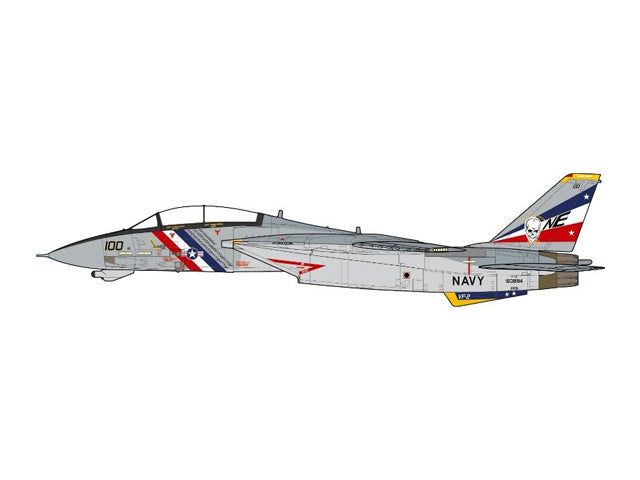 【予約商品】F-14D アメリカ海軍 第2戦闘飛行隊 「バウンティハンターズ」 ラストクルーズ 2003年 1/72 (JC20260325) [JCW-72-F14-018]
