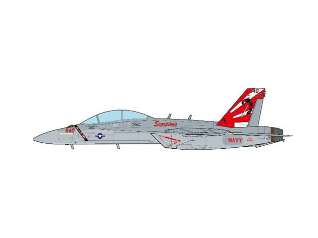 【予約商品】EA-18G  アメリカ海軍  VAQ-132 「スコーピオンズ」 2021年 1/72  (JCW20230915) [JCW-72-F18-017]
