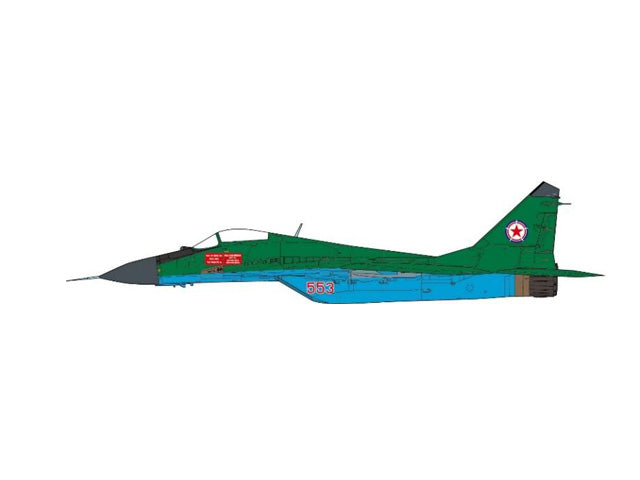 【予約商品】MiG-29 朝鮮人民軍空軍 第1戦闘航空団 第55航空連隊 2012年 1/72 (JC20251010) [JCW-72-MG29-018]