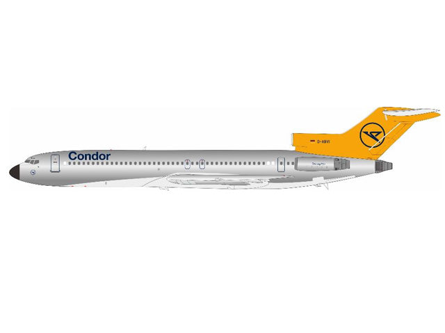 [Pre-order item] 727-200 Condor Airlines *Polished finish D-ABVI 1/200 (JF20240817) [JF-727-2-004P] 