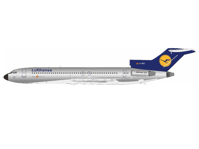 【予約商品】727-200 ルフトハンザ航空 ※ポリッシュ仕上げ  D-ABCI  1/200 (JF20240817) [JF-727-2-005P]